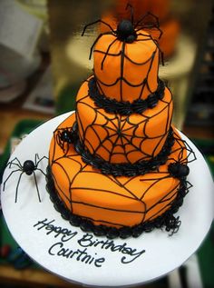 casa da cris halloween bolo aranha
