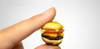 Hamburger miniatura