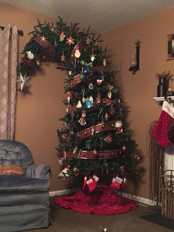 decoração engraçada pro Natal casa da cris