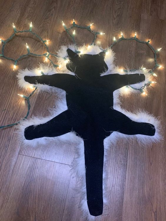 decoração engraçada pro Natal casa da cris